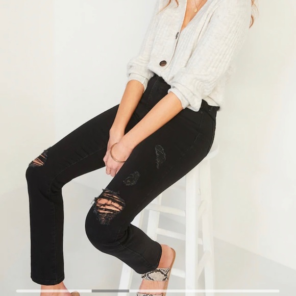 Old Navy Power Slim Straight Jeans Brand New - Picture 5 of 6